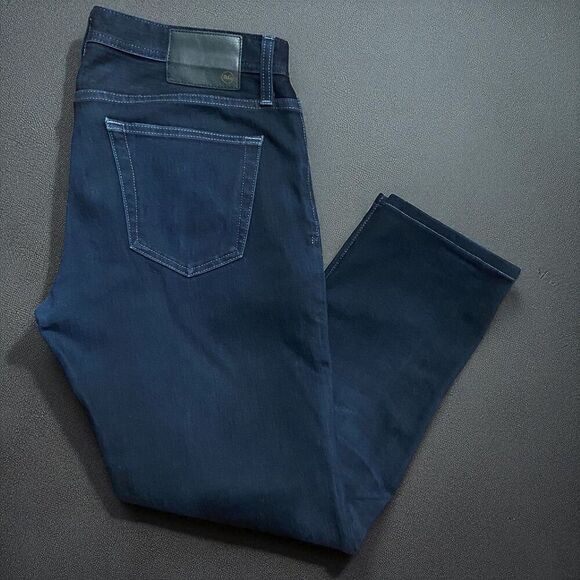 Adriano Goldschmied AG Tellis Modern Slim Dark Denim Jeans Women's Size 32R - Picture 1 of 12